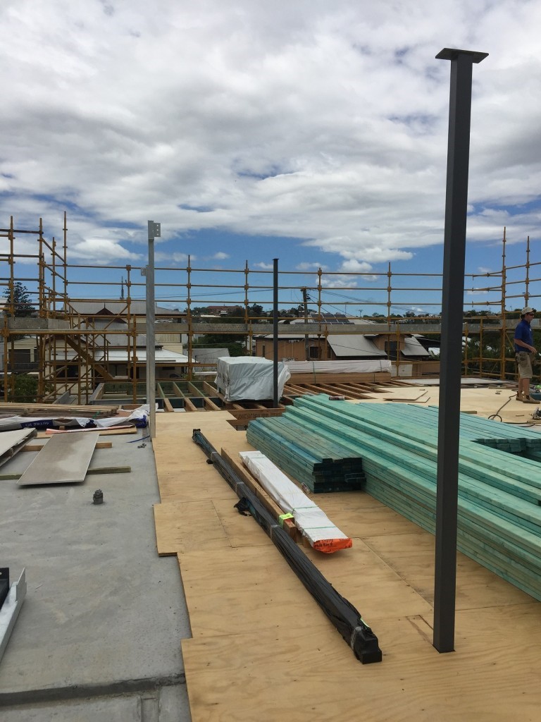 Bulimba residential project in construction