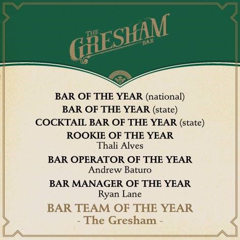 Award winning bar in Brisbane CBD